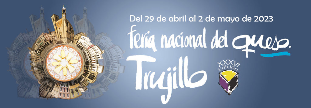 Cartel 36 edición de la Feria del Queso de Trujillo